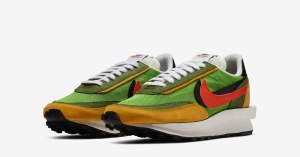 Sacai x Nike LDV Waffle Daybreak Grøn Gul BV0073-300