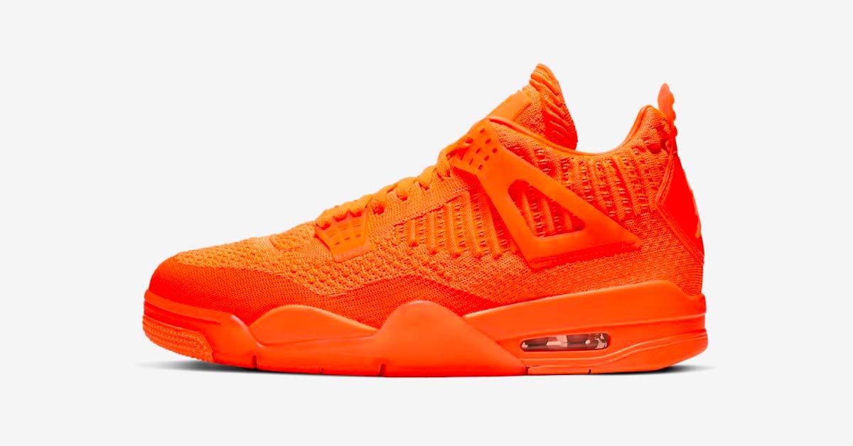 Nike Air Jordan 4 Flyknit Total Orange AQ3559-800