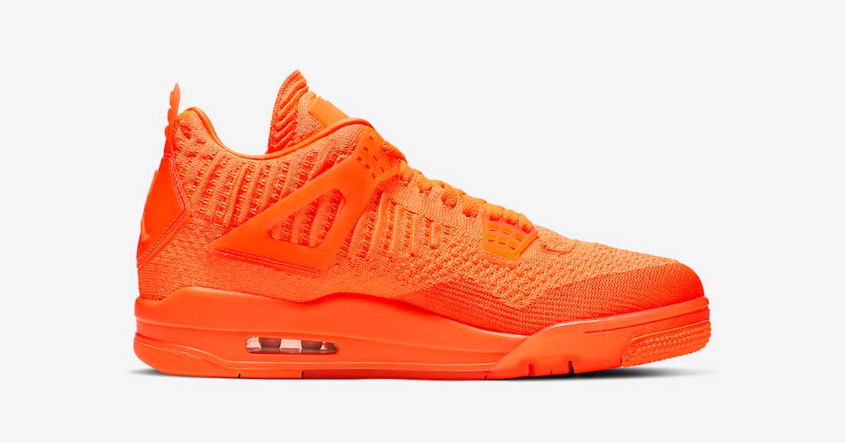 Nike Air Jordan 4 Flyknit Total Orange AQ3559-800