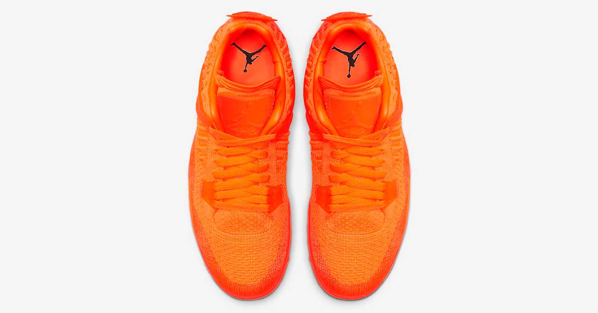 Nike Air Jordan 4 Flyknit Total Orange AQ3559-800