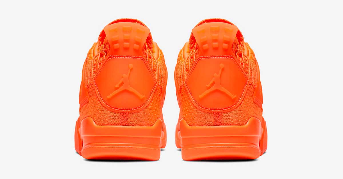 Nike Air Jordan 4 Flyknit Total Orange AQ3559-800