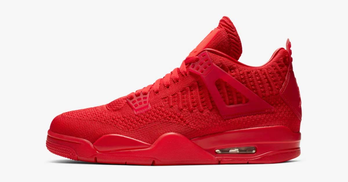 Nike Air Jordan 4 Flyknit University Red AQ3559-600