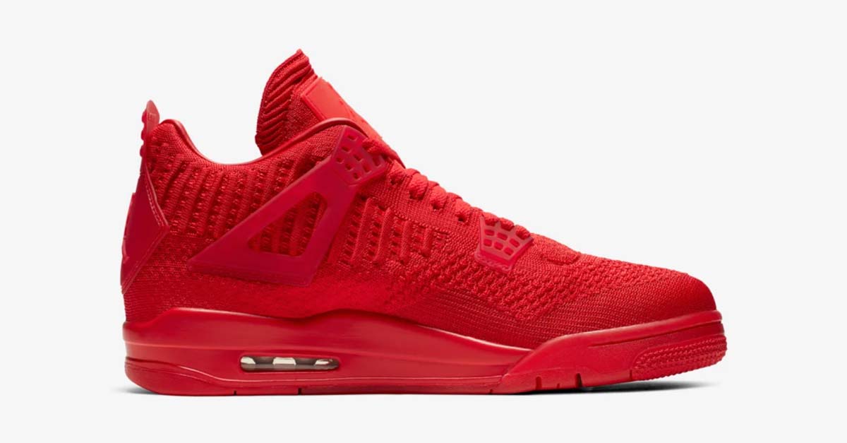 Nike Air Jordan 4 Flyknit University Red AQ3559-600