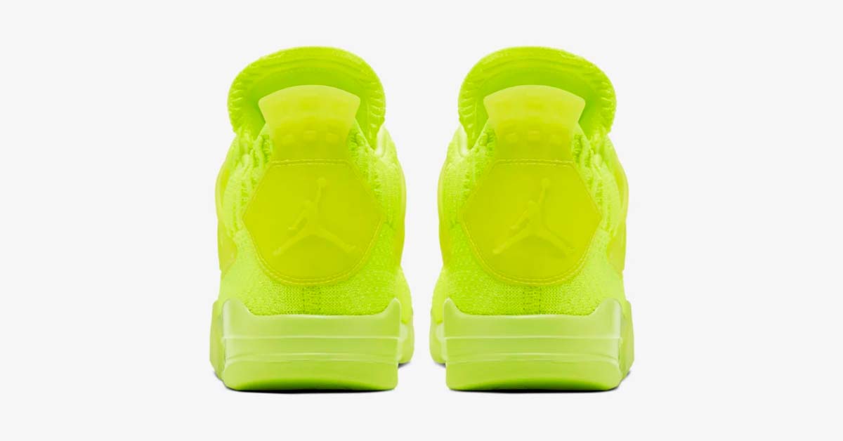 Nike Air Jordan 4 Flyknit Volt AQ3559-700