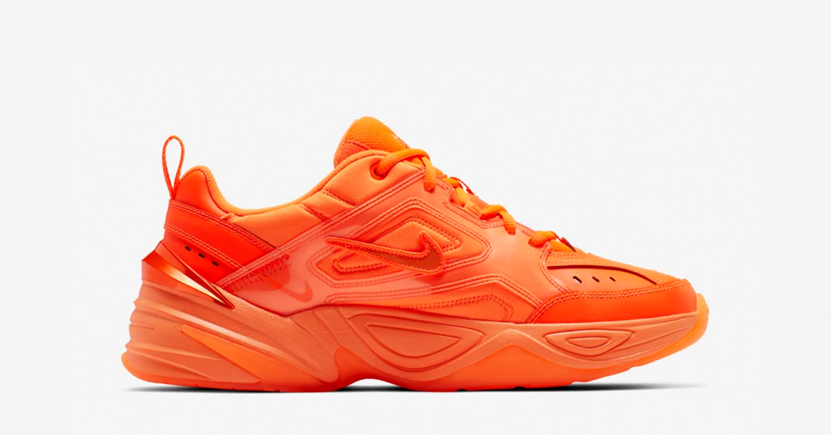 Nike M2K Tekno Orange Burst