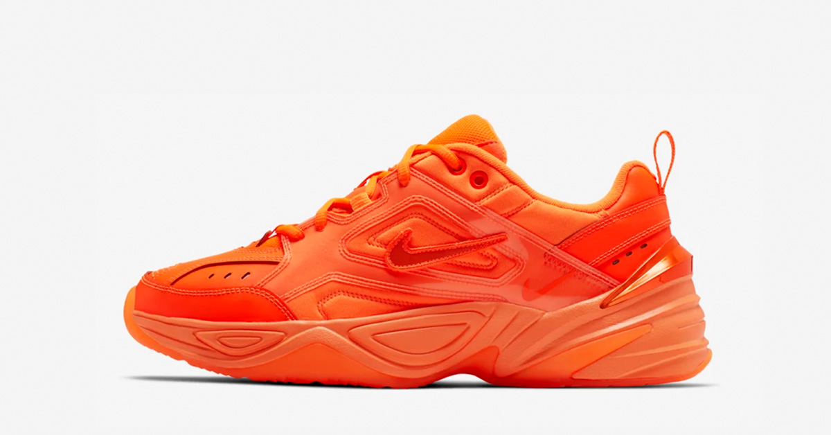 Nike M2K Tekno Orange Burst