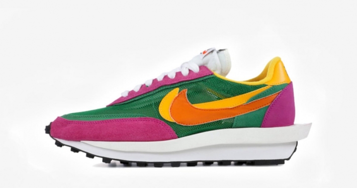 Sacai x Nike LDV Waffle Pink Green BV0073-301