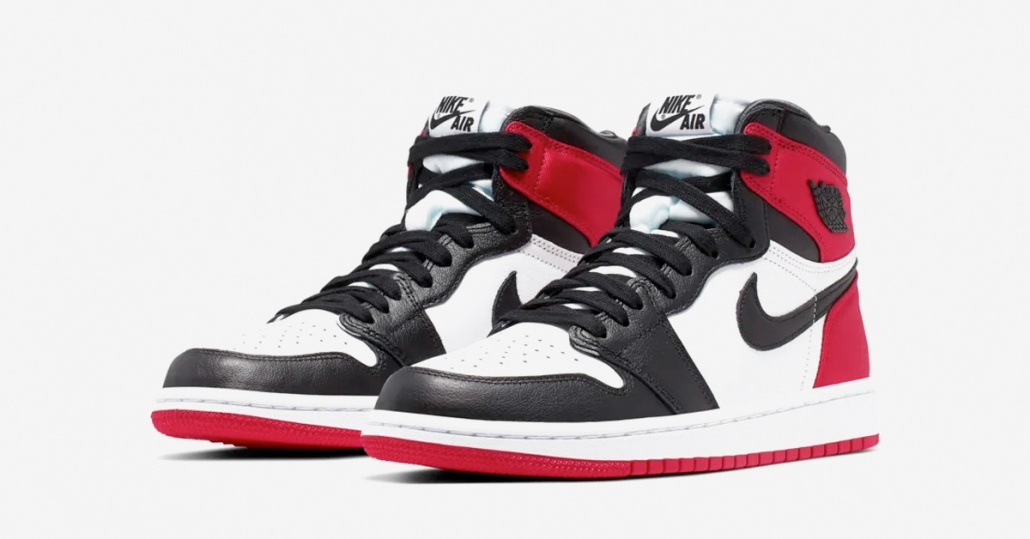 Nike Air Jordan 1 Black Toe til Kvinder