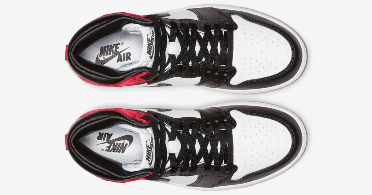 Nike Air Jordan 1 Black Toe til Kvinder