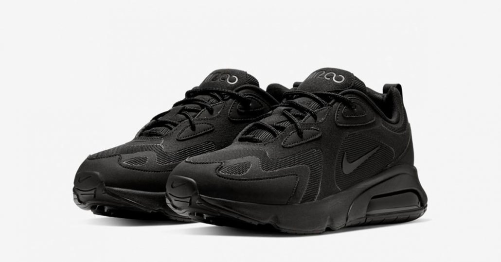 Nike Air Max 200 Triple Black AQ2568-003