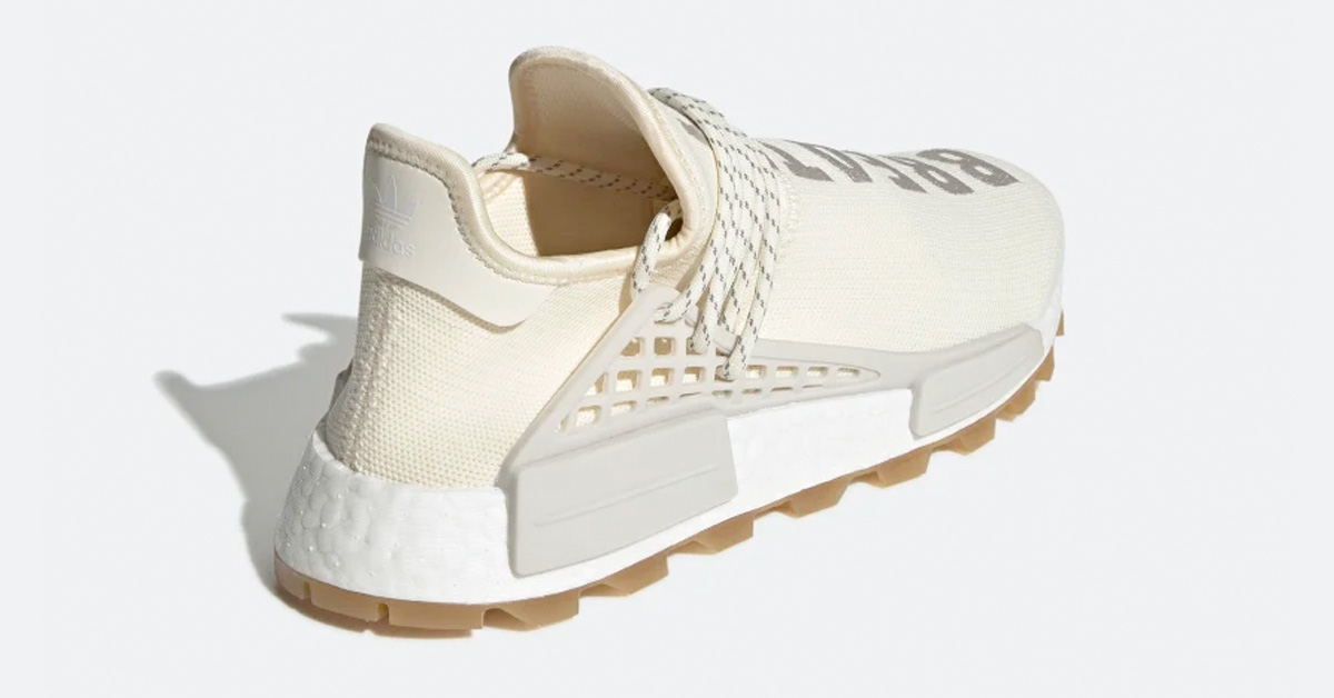 Pharrell Williams x Adidas Hu NMD Proud Cream Cool Sneakers