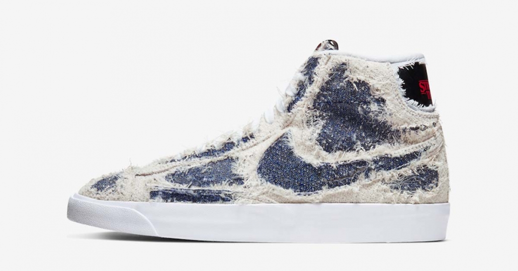 Stranger Things x Nike Blazer Upside Down CJ6102-100