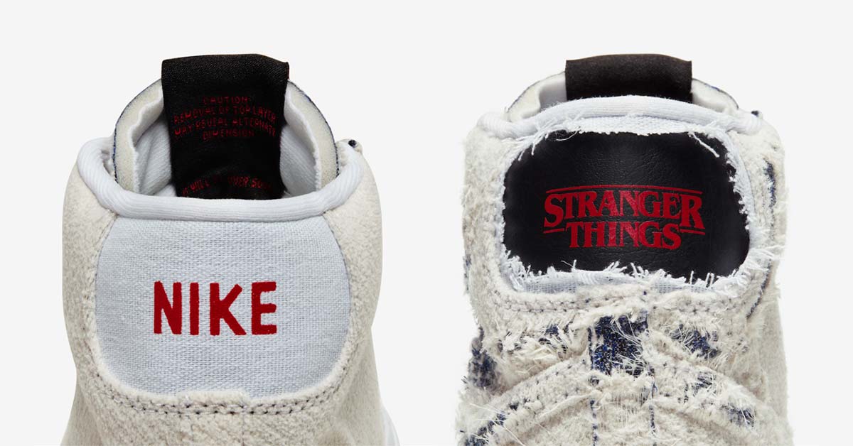 Stranger Things x Nike Blazer Upside Down CJ6102-100