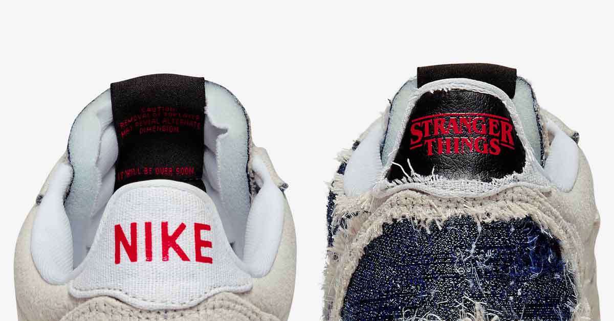 Stranger Things x Nike Cortez Upside Down CJ6107-100