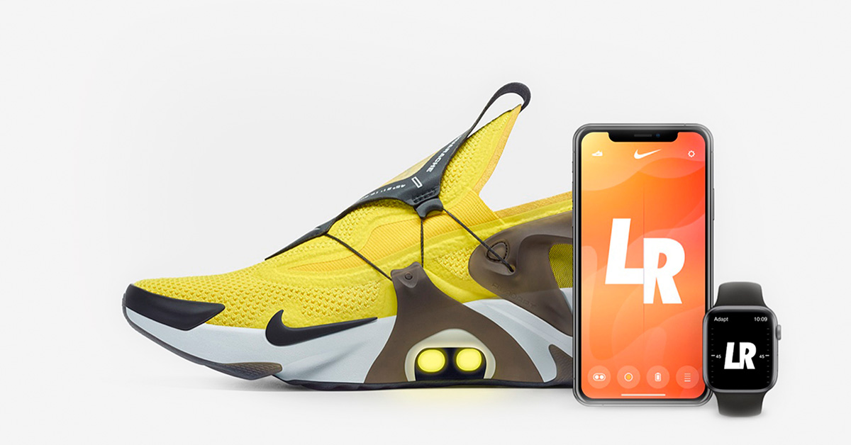 Nike Adapt Huarache Gul