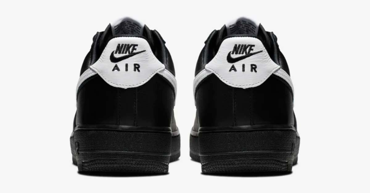 Nike Air Force 1 Sort Hvid CQ0492-001