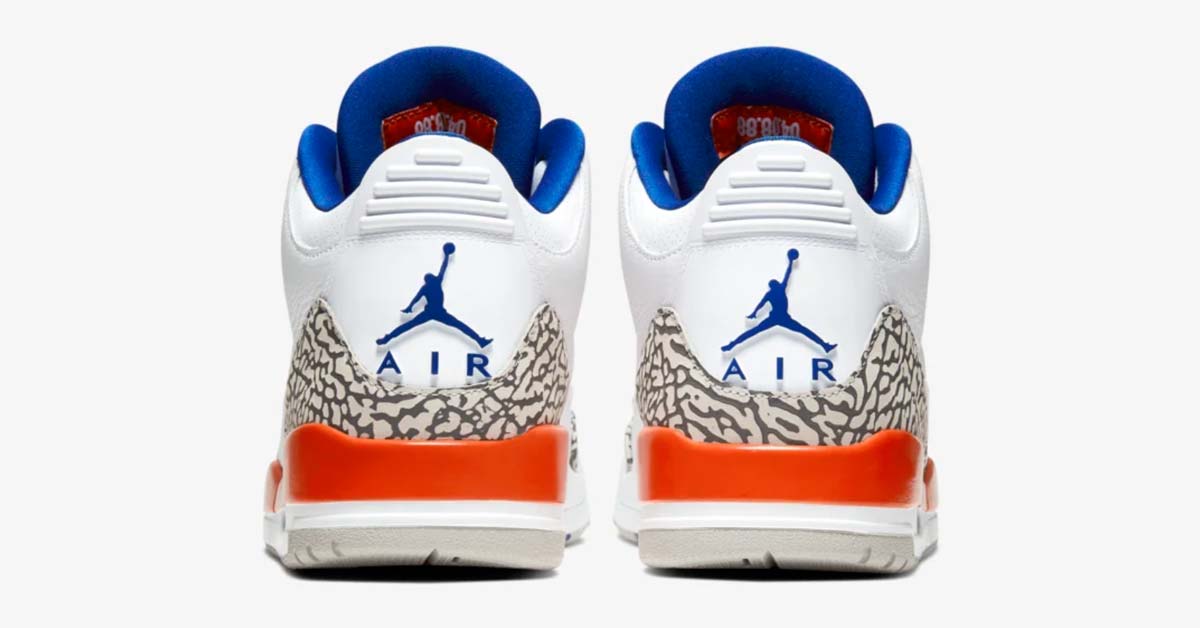 Nike Air Jordan 3 Hvid Orange 136064-148