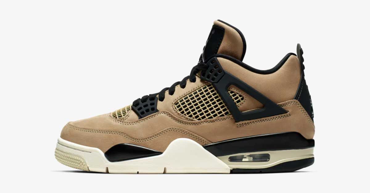 Nike Air Jordan 4 Mushroom til kvinder AQ9129-200