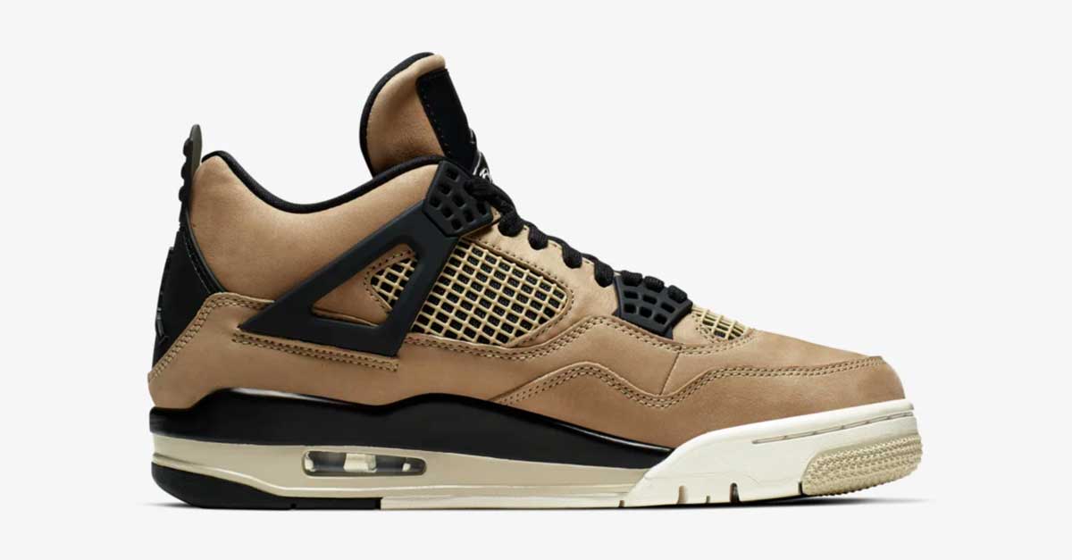 Nike Air Jordan 4 Mushroom til kvinder AQ9129-200