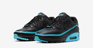 Undefeated x Nike Air Max 90 Sort Blå CJ7197-002