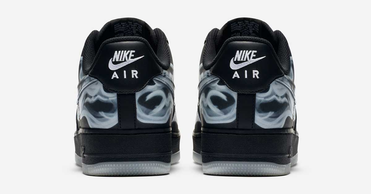 Nike Air Force 1 Low Black Skeleton BQ7541-001