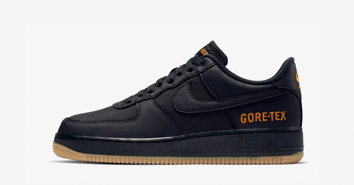 Nike Air Force 1 Low Gore-Tex Sort CK2630-001