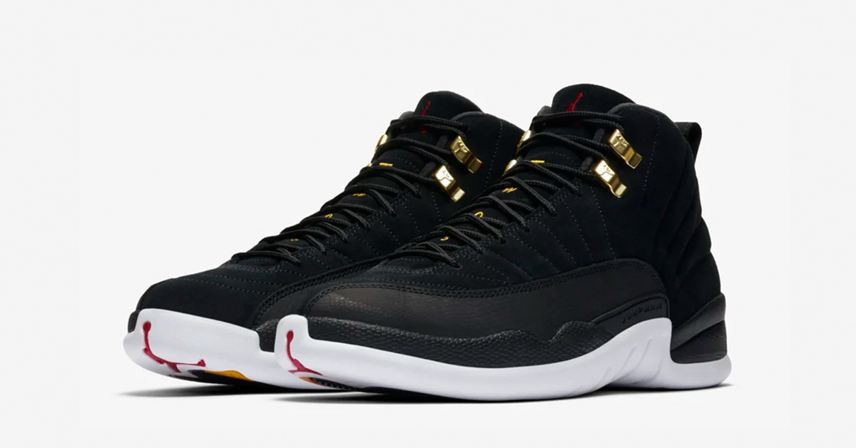 Nike Air Jordan 12 Sort Hvid