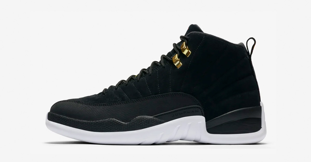 Nike Air Jordan 12 Sort Hvid