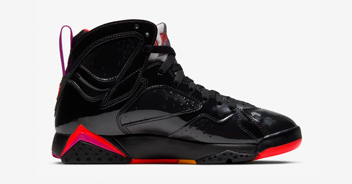 Nike Air Jordan 7 Retro Black Gloss