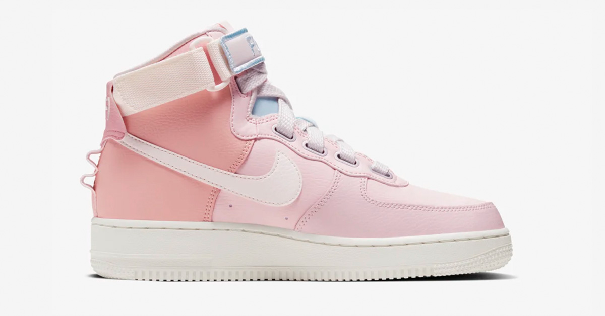 Nike Air Force 1 High Utility Echo Pink til kvinder