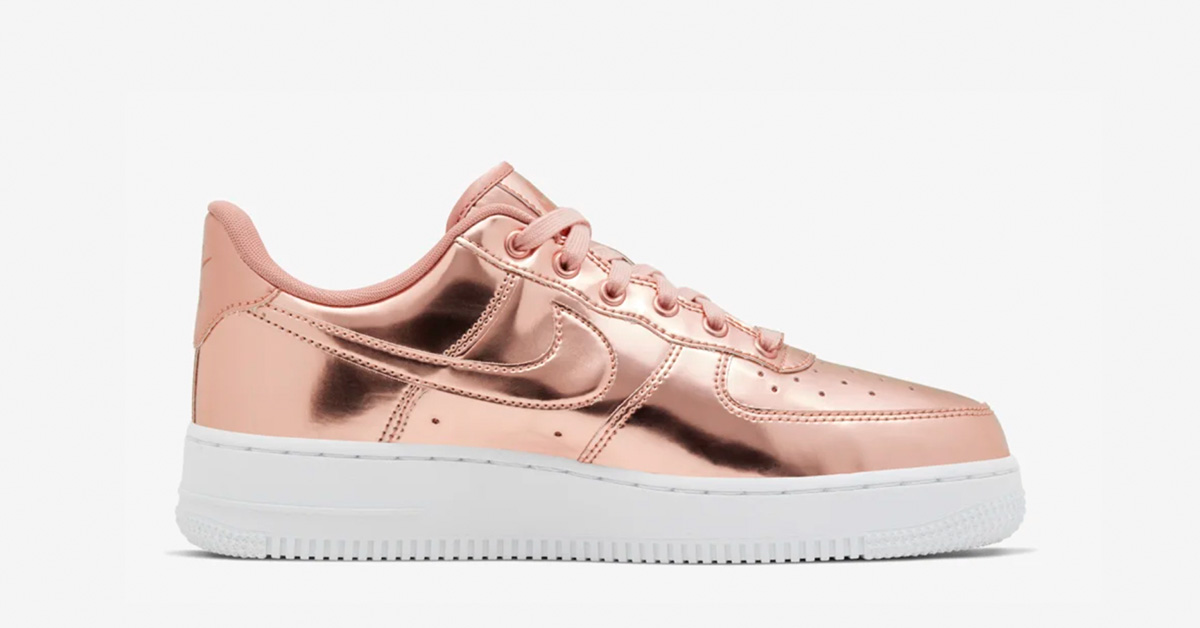 Nike Air Force 1 Low Bronze til kvinder