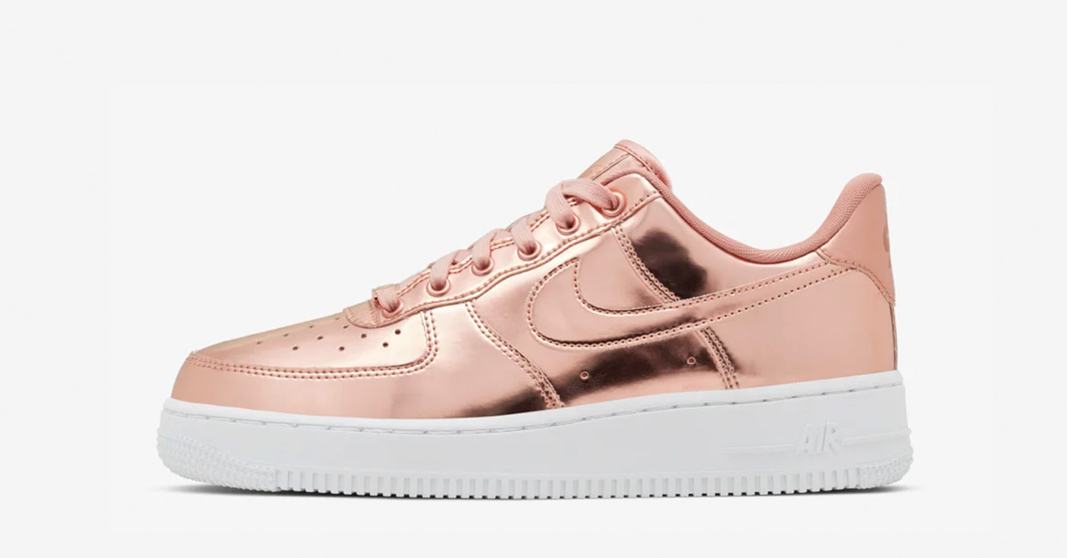 Nike Air Force 1 Low Bronze til kvinder