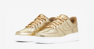 Nike Air Force 1 Low Guld til kvinder