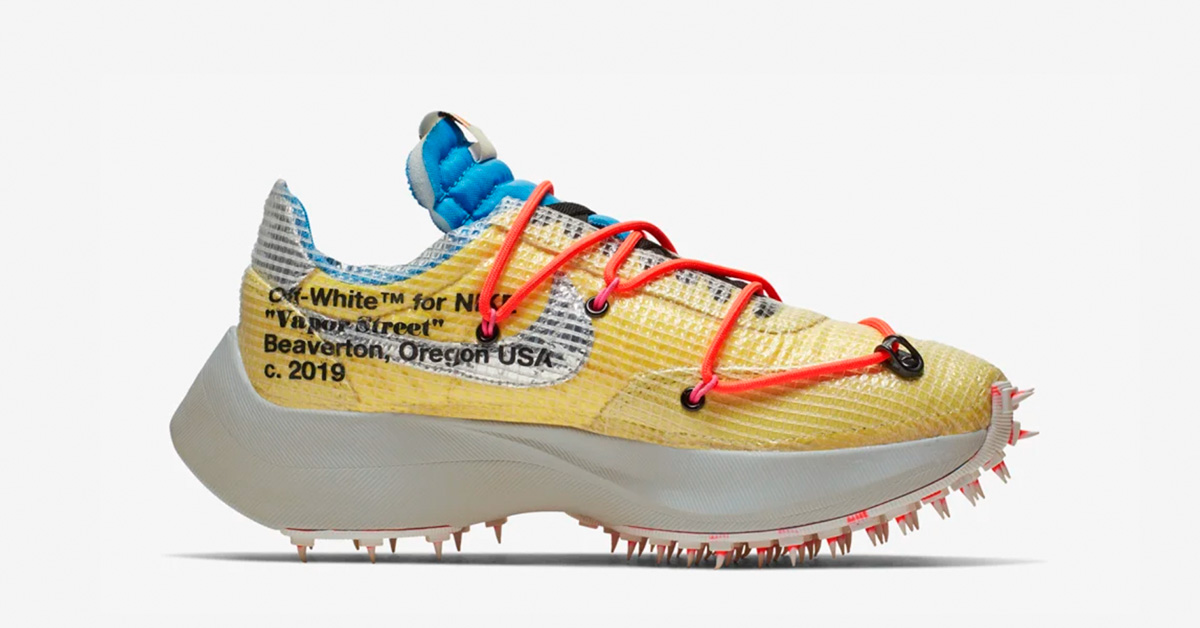 Off-White x Nike Vapor Street Tour Yellow CD8178-700