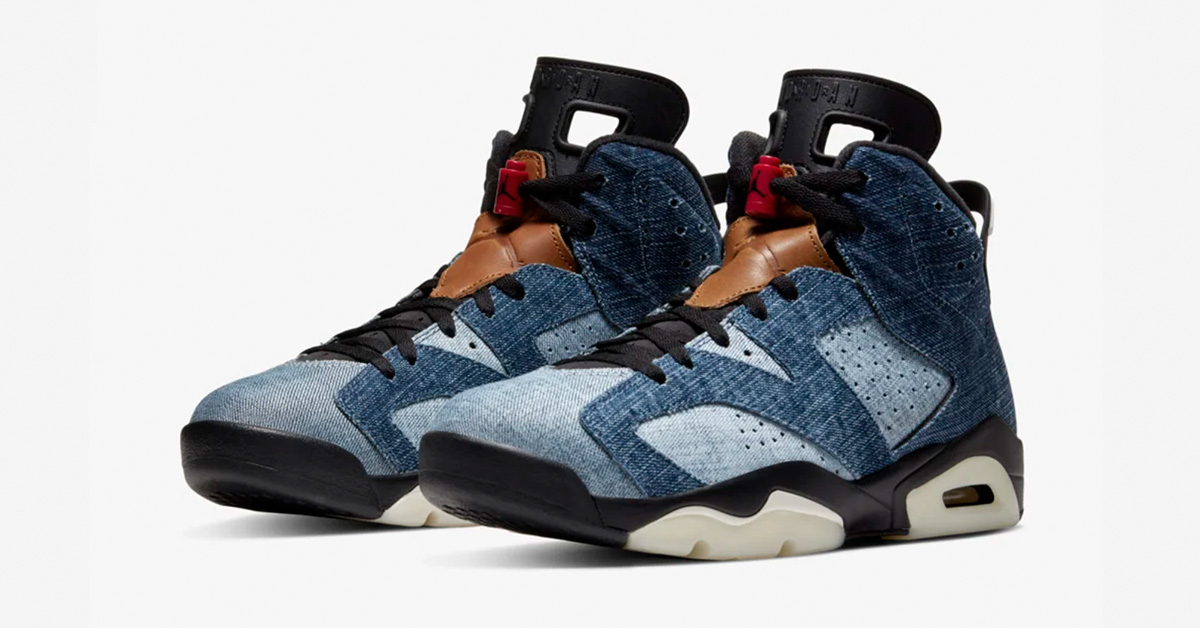 Nike Air Jordan 6 Washed Denim