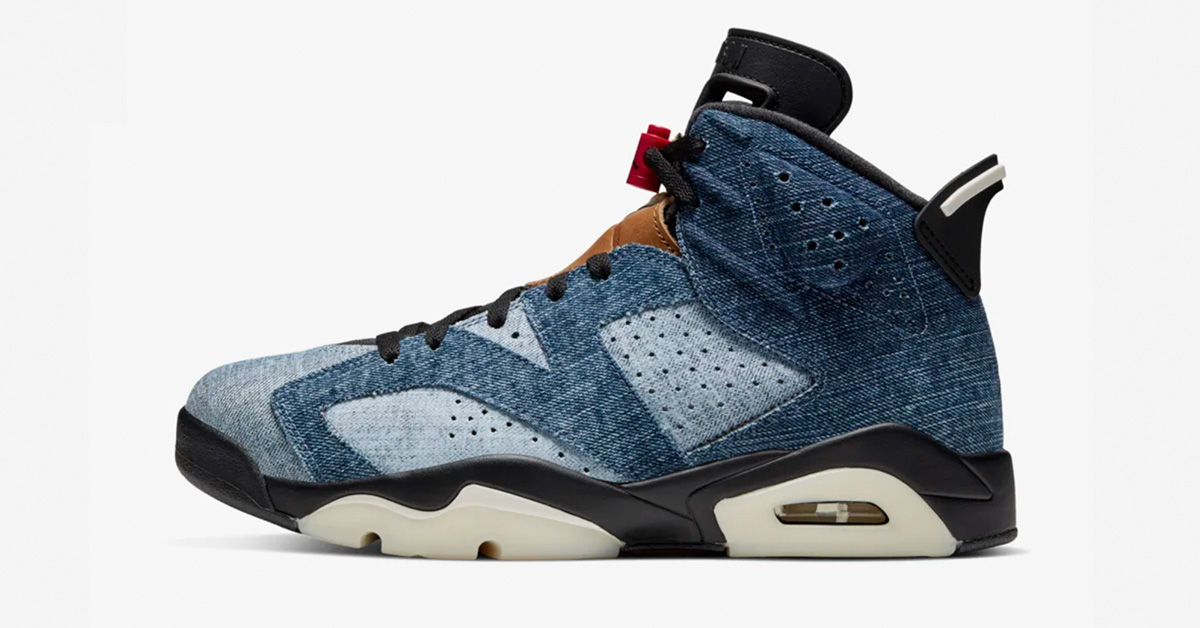 Nike Air Jordan 6 Washed Denim