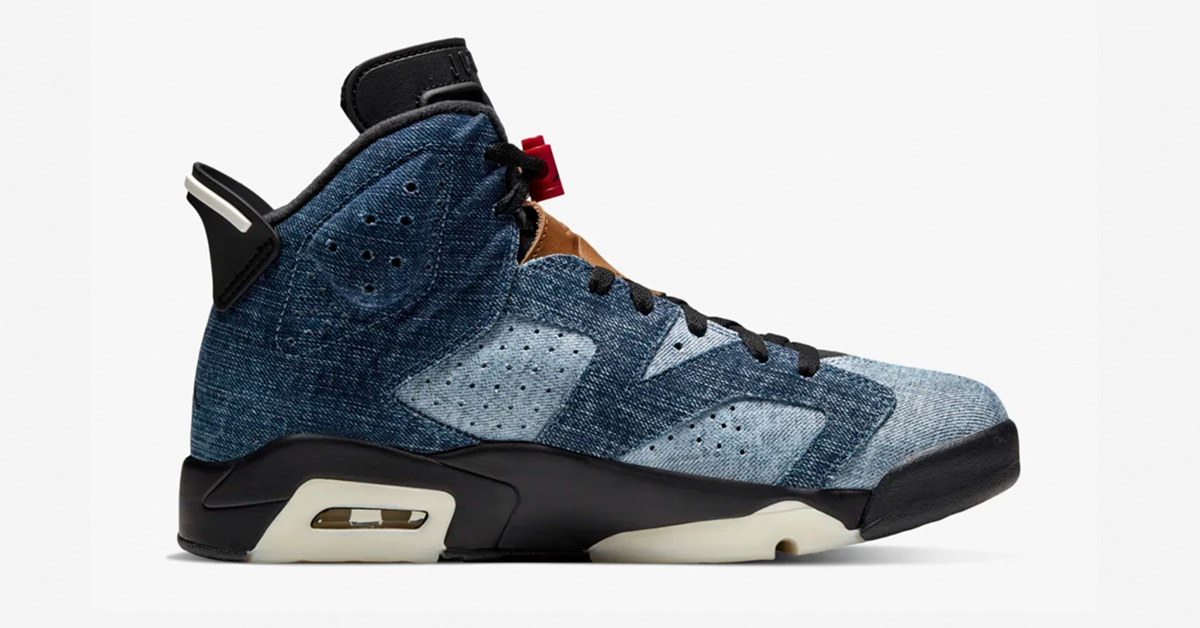 Nike Air Jordan 6 Washed Denim