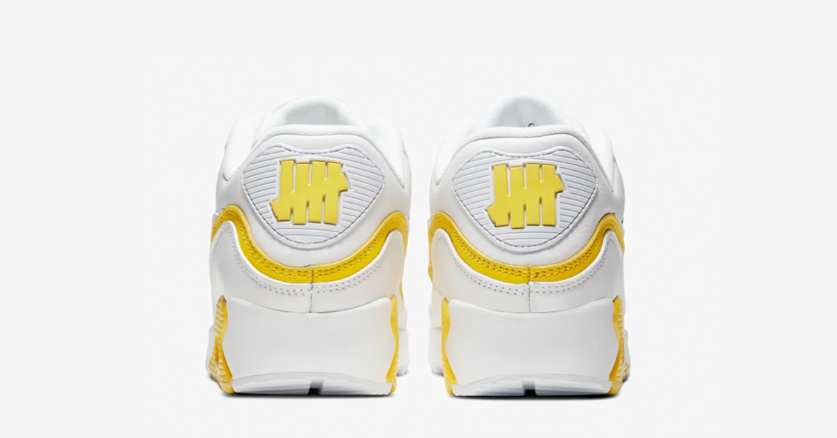 Undefeated-x-Nike-Air-Max-90-Hvid-Gul-05