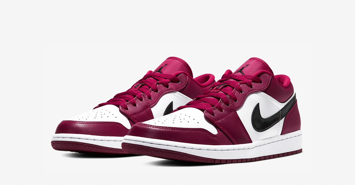 Nike Air Jordan 1 Low Noble Red 553558-604