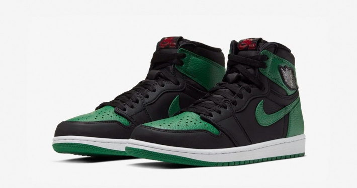 Nike Air Jordan 1 Hi Pine Green 555088-030