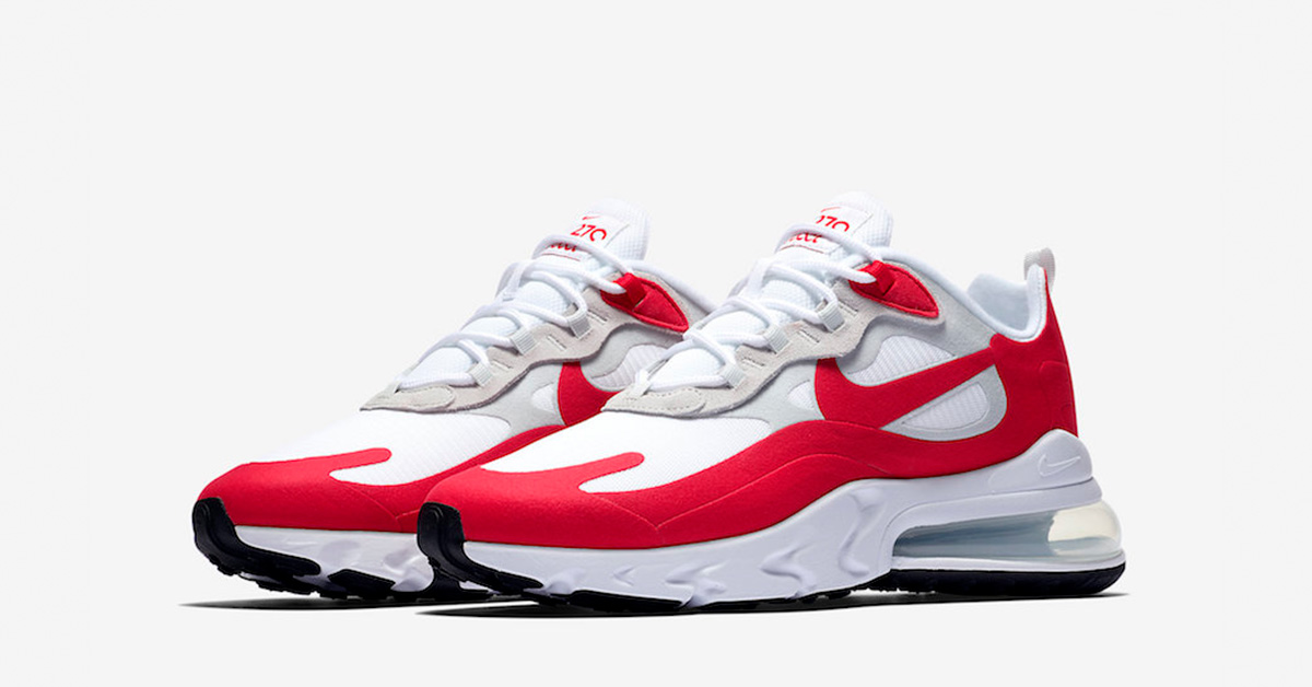 Nike Air Max 270 React University Red CW2625-100