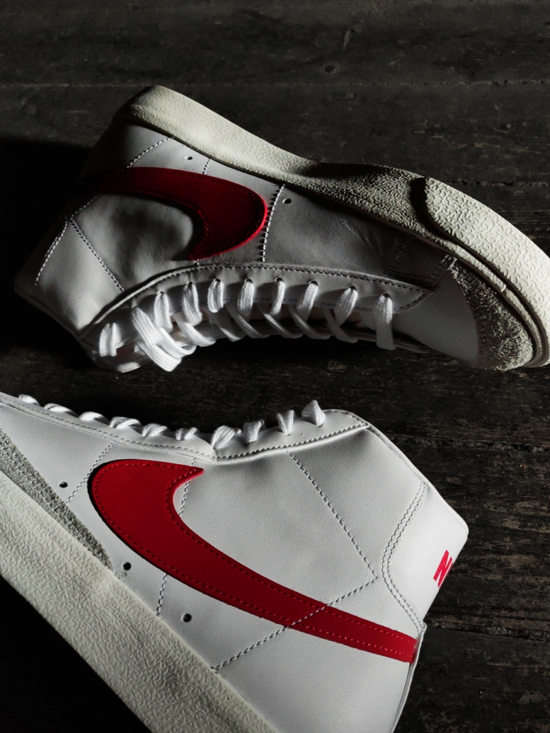 On Foot: Nike Blazer Mid 77 Vintage Brick Red