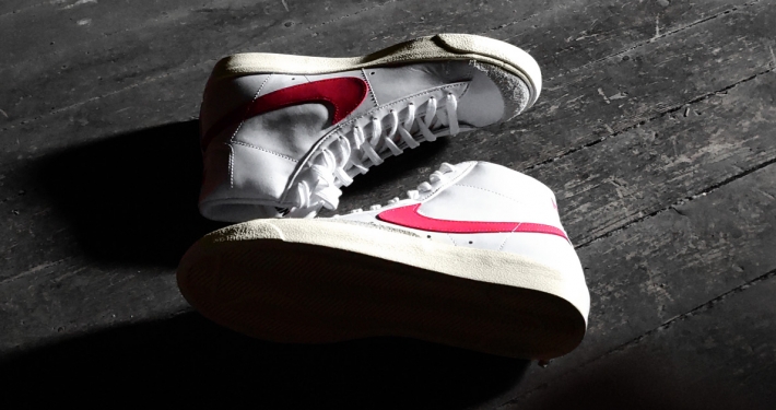 On Foot: Nike Blazer Mid 77 Vintage Brick Red