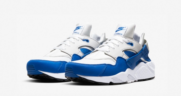 Nike Air Huarache Run DNA Hvid Blå AR3864-101