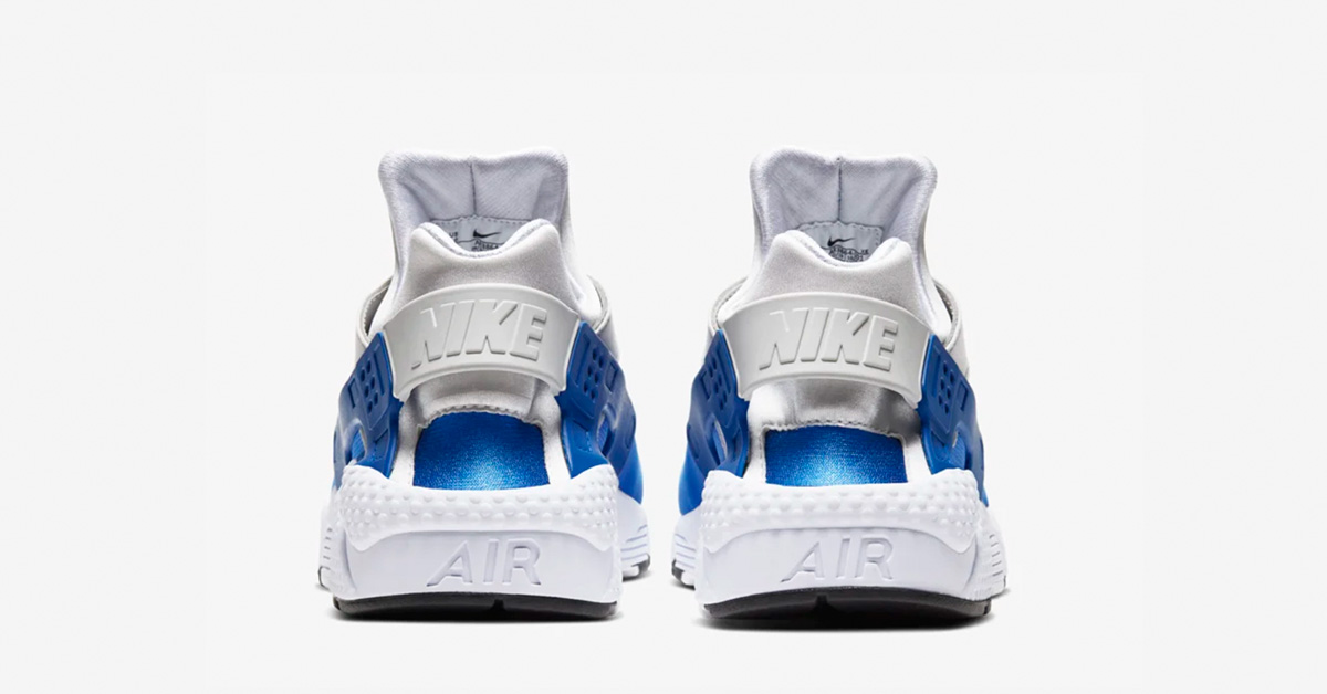 Nike Air Huarache Run DNA Hvid Blå AR3864-101