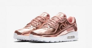 Nike Air Max 90 Rose Gold til Kvinder CQ6639-600