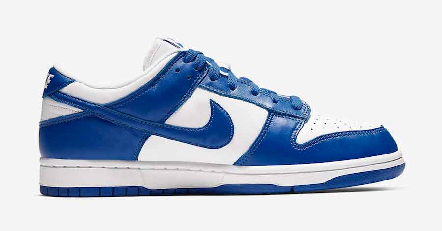 Nike Dunk Low Blå Hvid CU1726-100