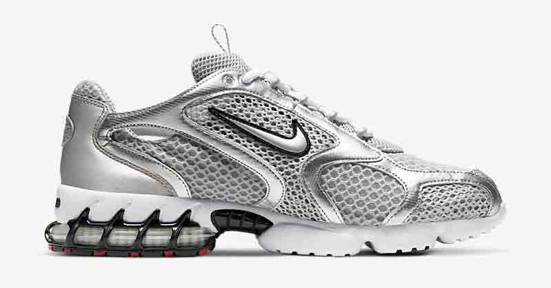 Nike Zoom Spiridon Caged Silver CJ1288-001