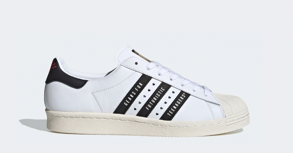 Adidas Superstar Human Made Hvid Sort FY0728