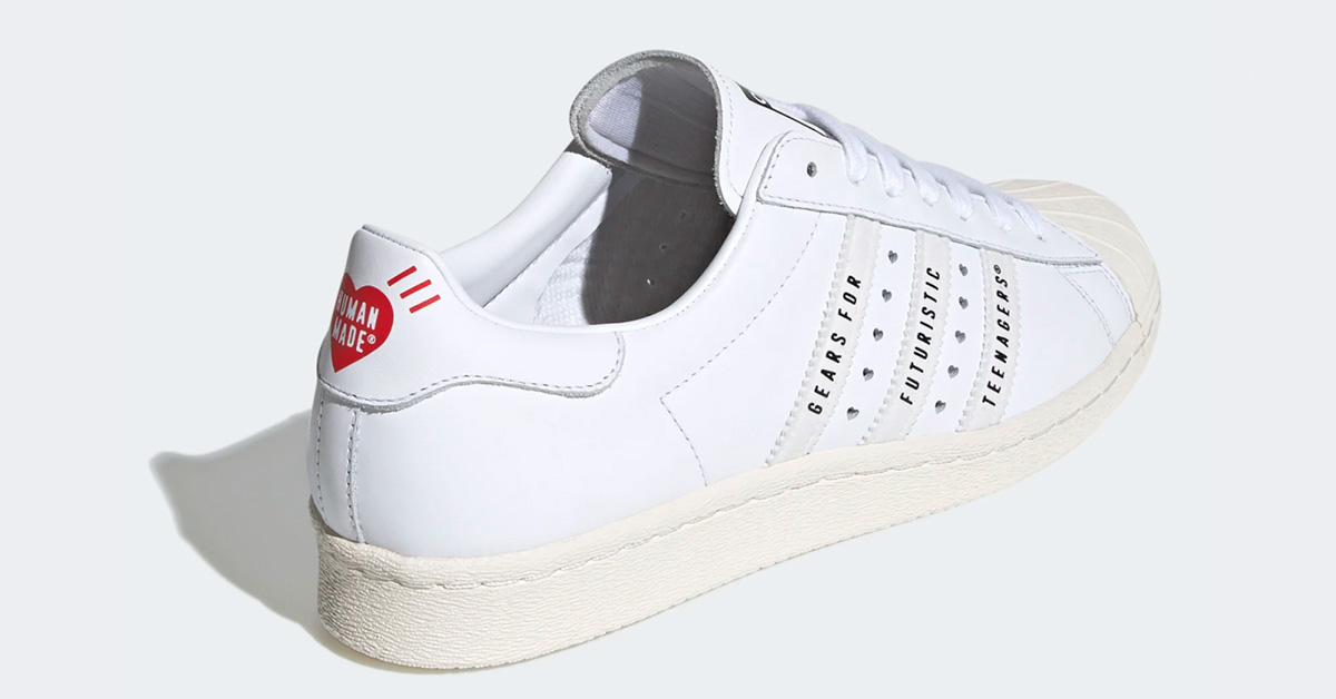 Adidas Superstar Human Made Hvid FY0730